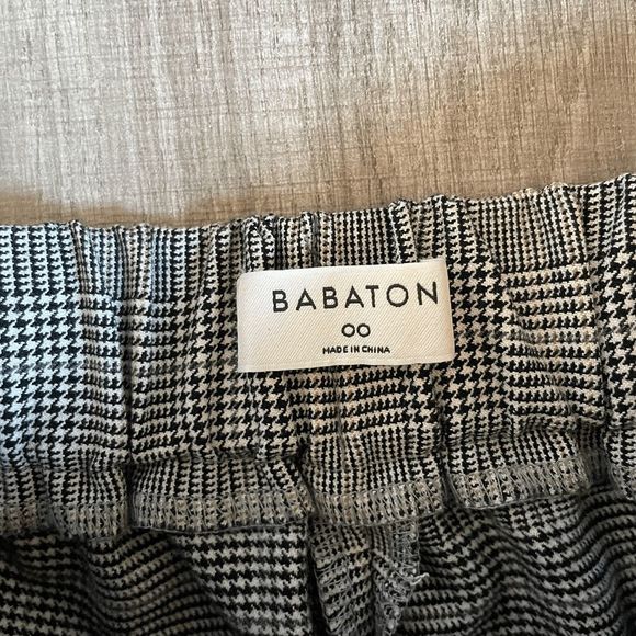 Aritzia Babaton Conan Pant Houndstooth Size 00 - Picture 6 of 10